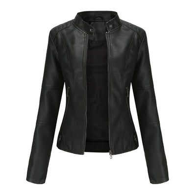 Milena™ - Elegant Leather Jacket