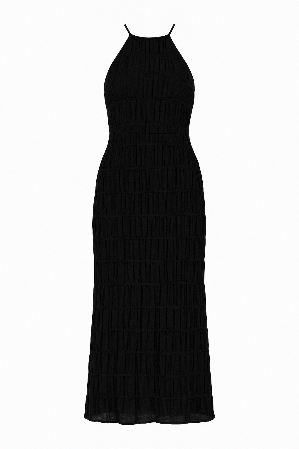 ADELINE - LANGE JURK MET OPEN RUG