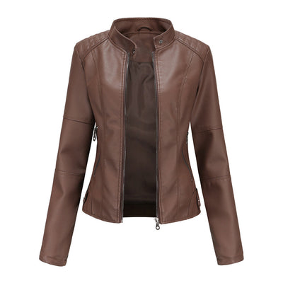 Milena™ - Veste en cuir élégante
