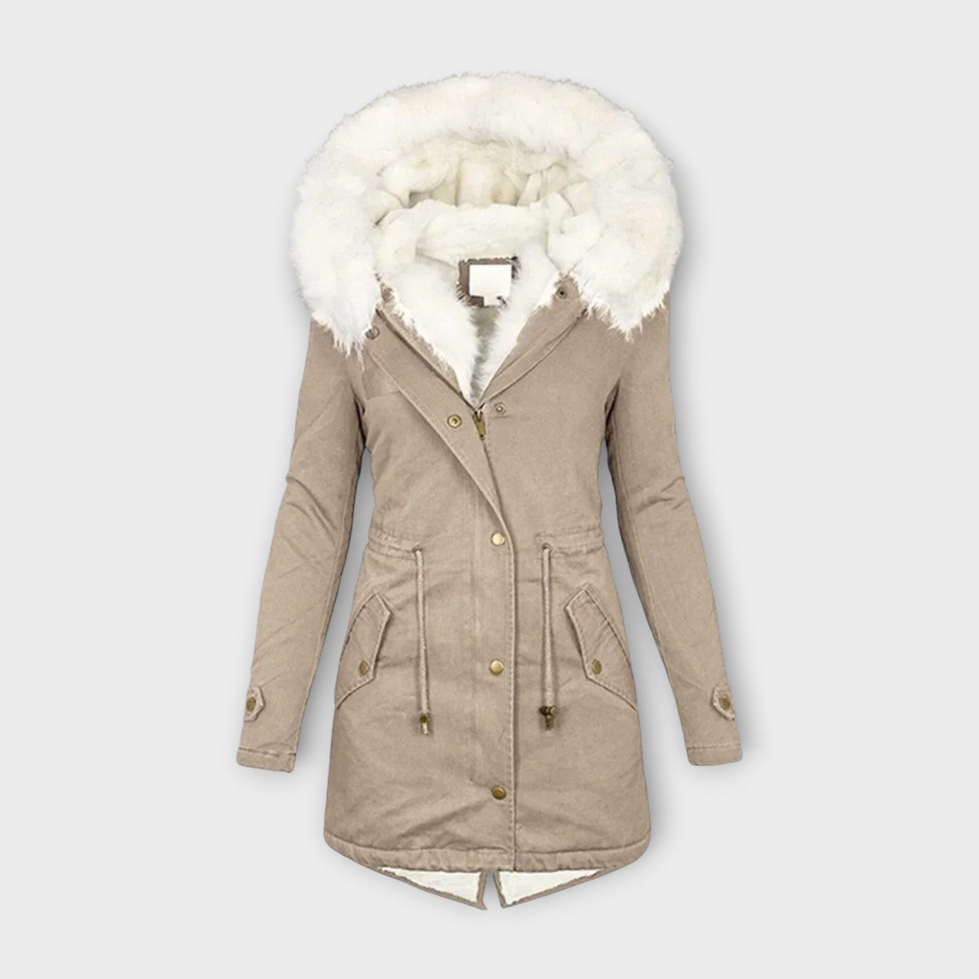 Ivara - Waterproof Winter Jacket with Fur Lining