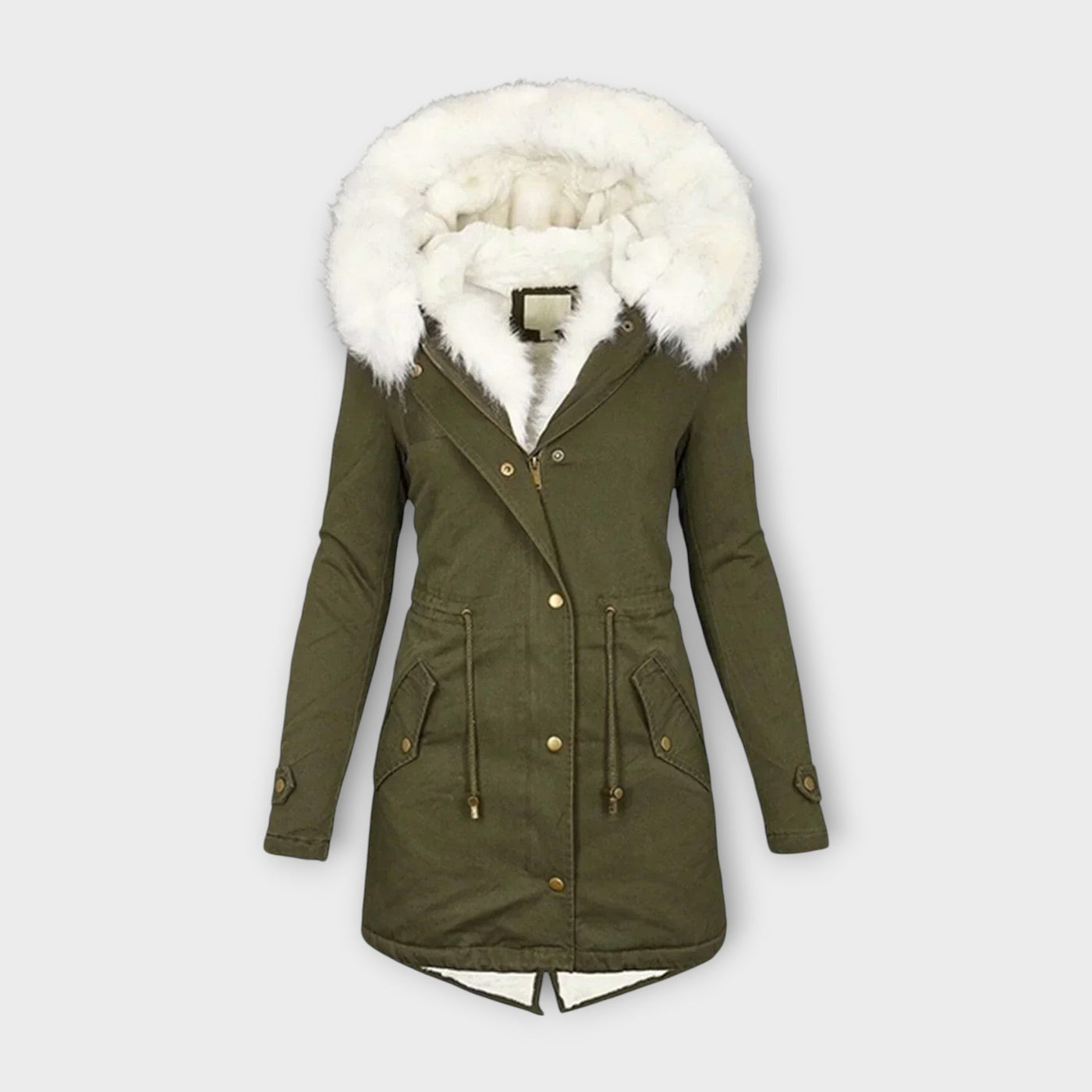 Ivara - Waterproof Winter Jacket with Fur Lining