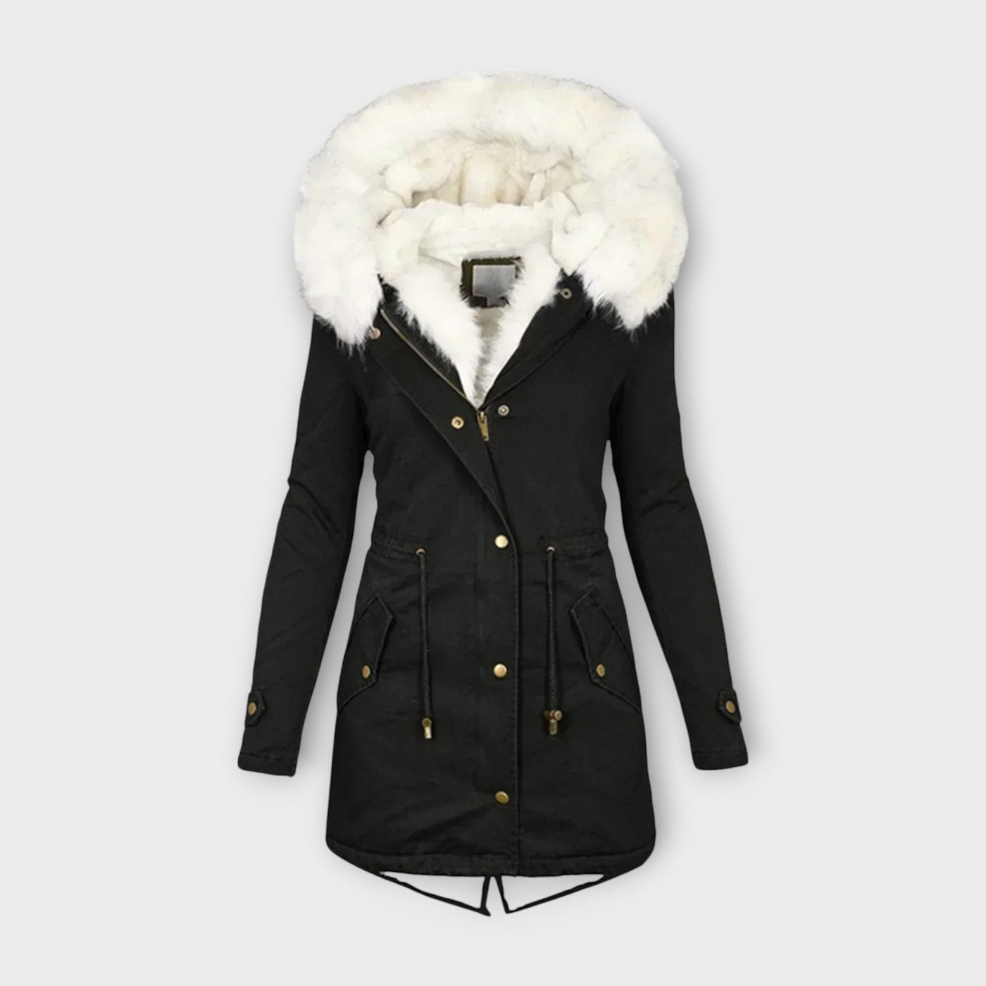 Ivara - Waterproof Winter Jacket with Fur Lining