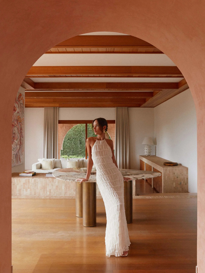 ADELINE - LONG DRESS WITH OPEN BACK