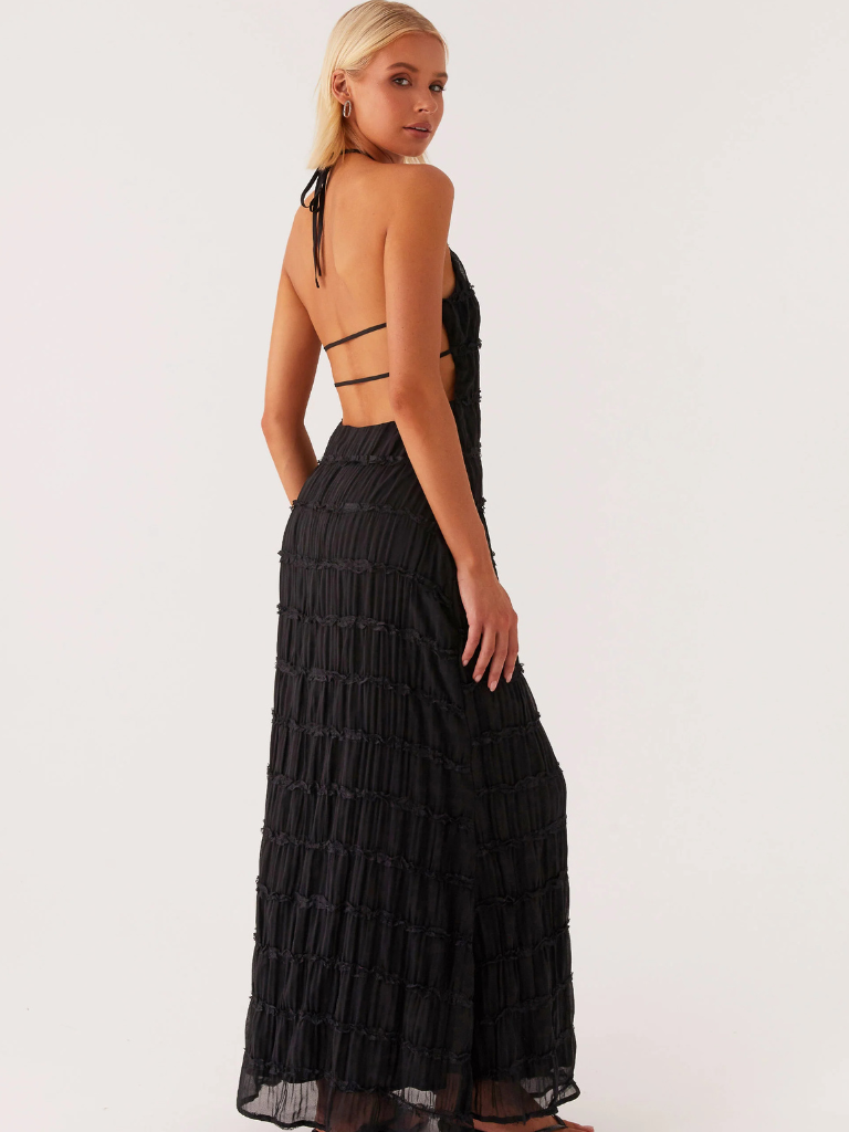 ADELINE - LONG DRESS WITH OPEN BACK