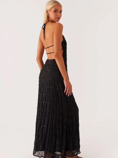 ADELINE - LONG DRESS WITH OPEN BACK