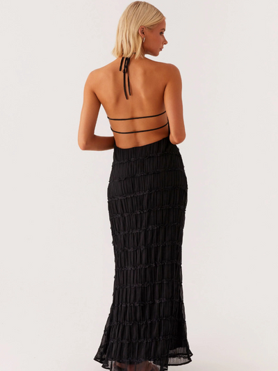 ADELINE - LONG DRESS WITH OPEN BACK