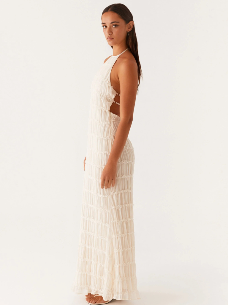 ADELINE - LONG DRESS WITH OPEN BACK