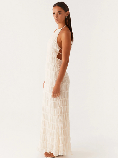 ADELINE - LONG DRESS WITH OPEN BACK