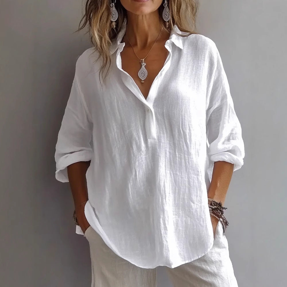Isalina™ – Elegant Casual Blouse