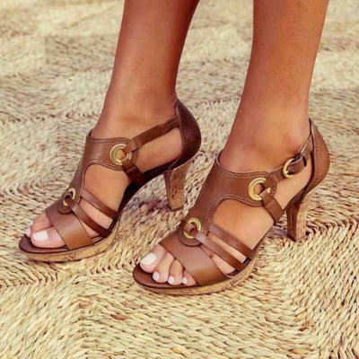 Corina™ - Sandales orthopédiques avec talon