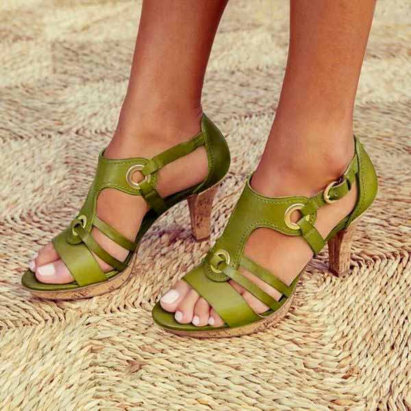 Corina™ - Sandales orthopédiques avec talon
