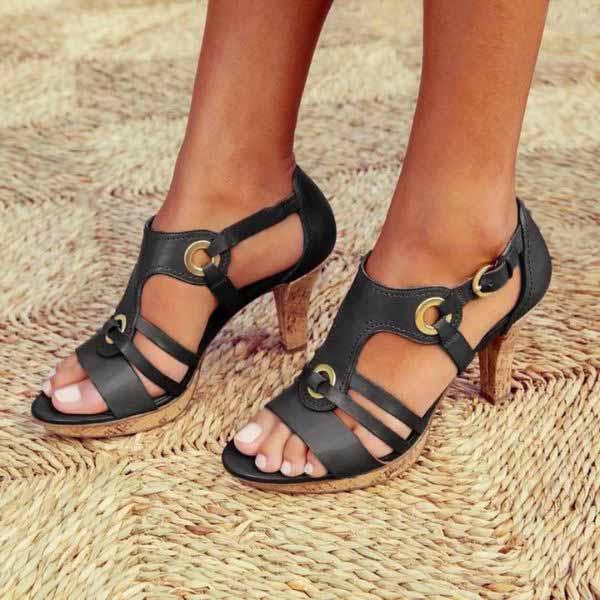 Corina™ - Sandales orthopédiques avec talon