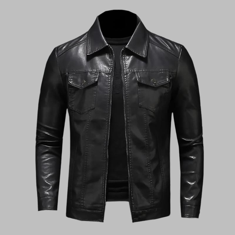 Victor | Veste en Cuir Classique