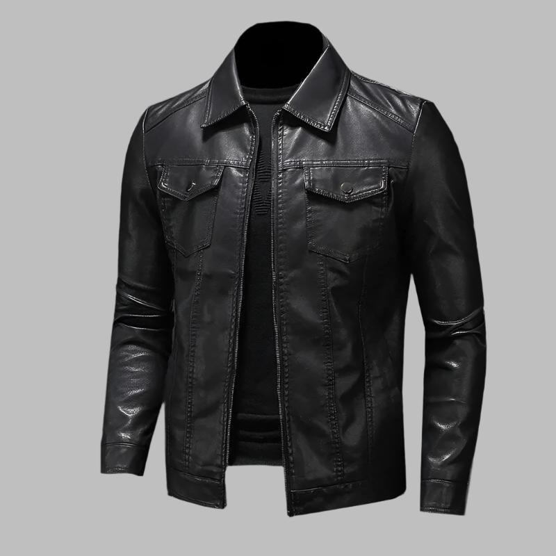 Victor | Veste en Cuir Classique