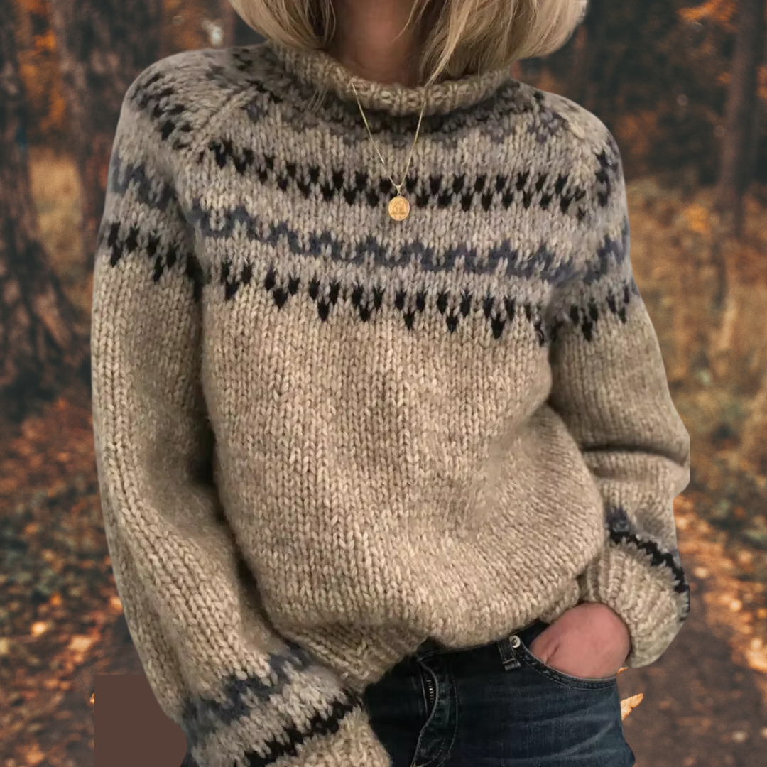 Astrid™ | Nordic Knit Jumper for Women