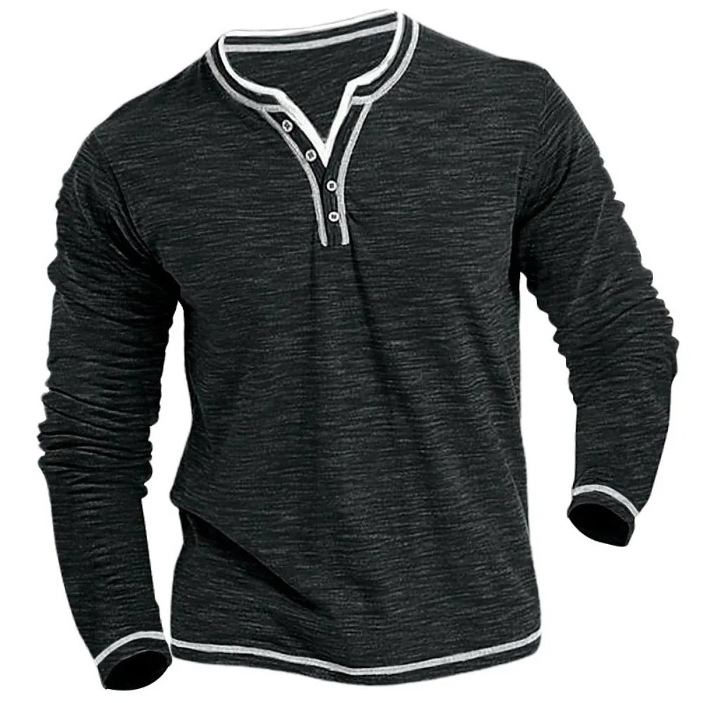 Denis™ | T-shirt à manches longues en V