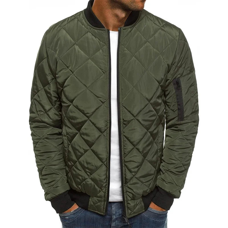 AMBROGIO | VESTE CASUAL DE QUALITÉ SUPÉRIEURE AVEC DESIGN DIAMANT