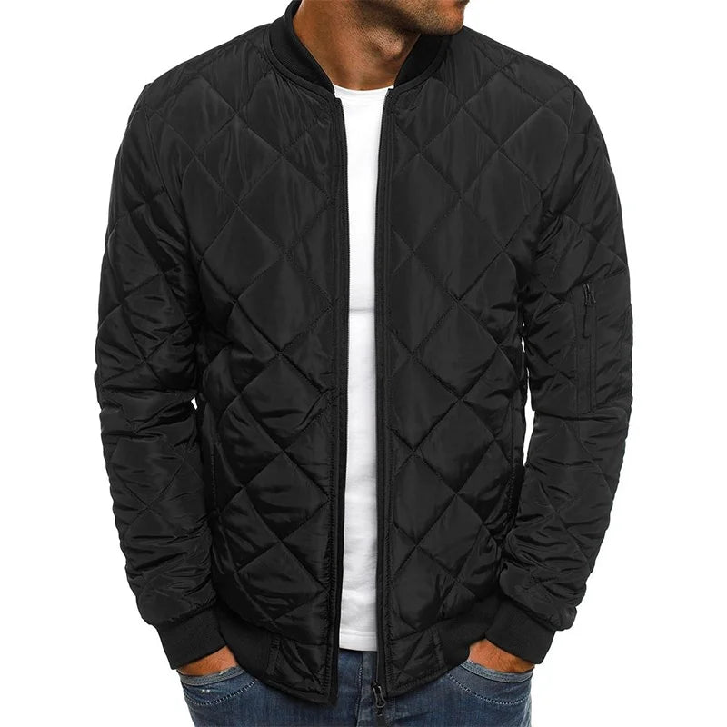 AMBROGIO | VESTE CASUAL DE QUALITÉ SUPÉRIEURE AVEC DESIGN DIAMANT