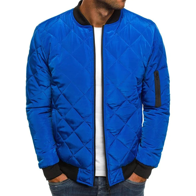 AMBROGIO | VESTE CASUAL DE QUALITÉ SUPÉRIEURE AVEC DESIGN DIAMANT