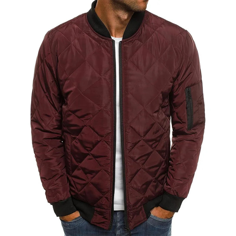 AMBROGIO | VESTE CASUAL DE QUALITÉ SUPÉRIEURE AVEC DESIGN DIAMANT
