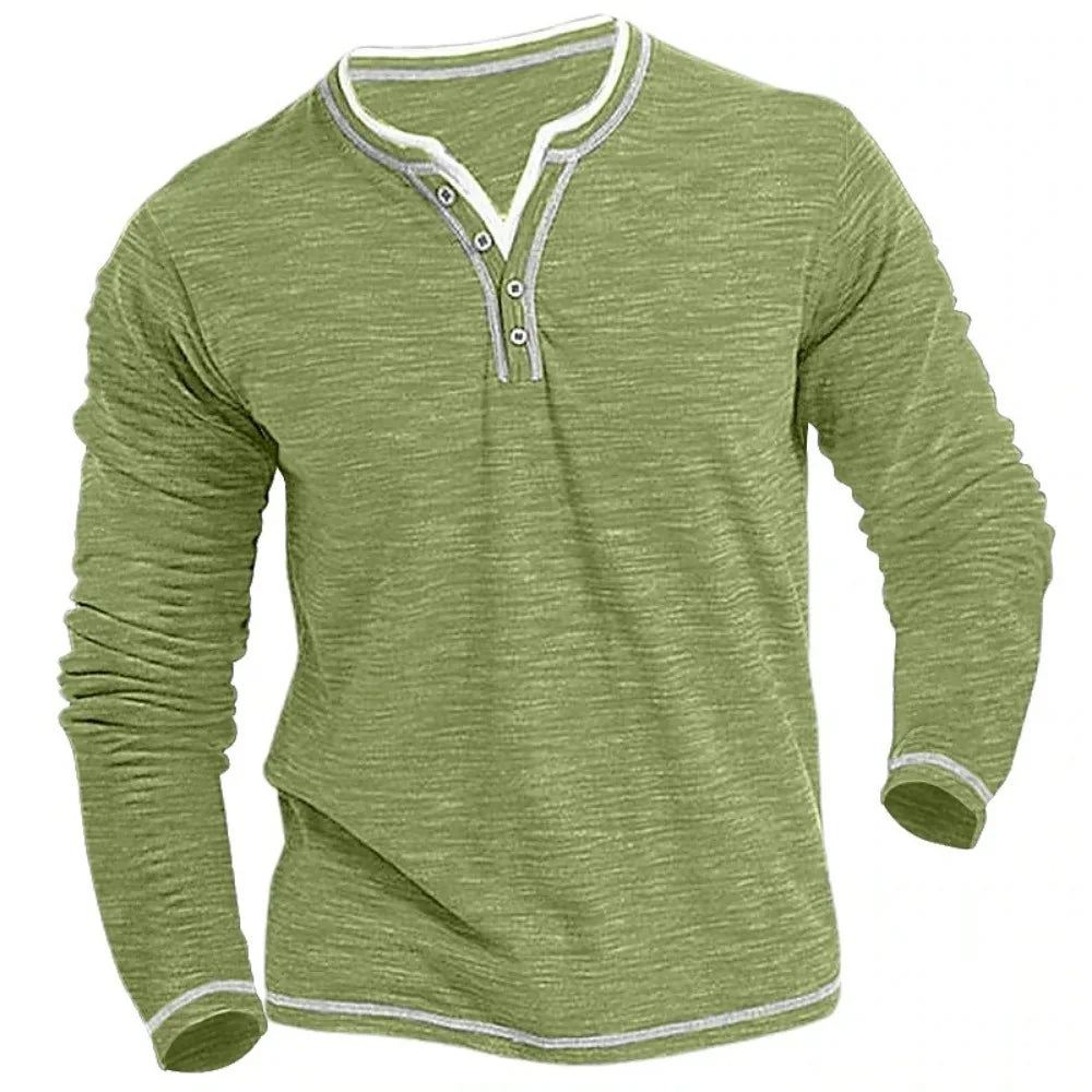 Denis™ | T-shirt à manches longues en V