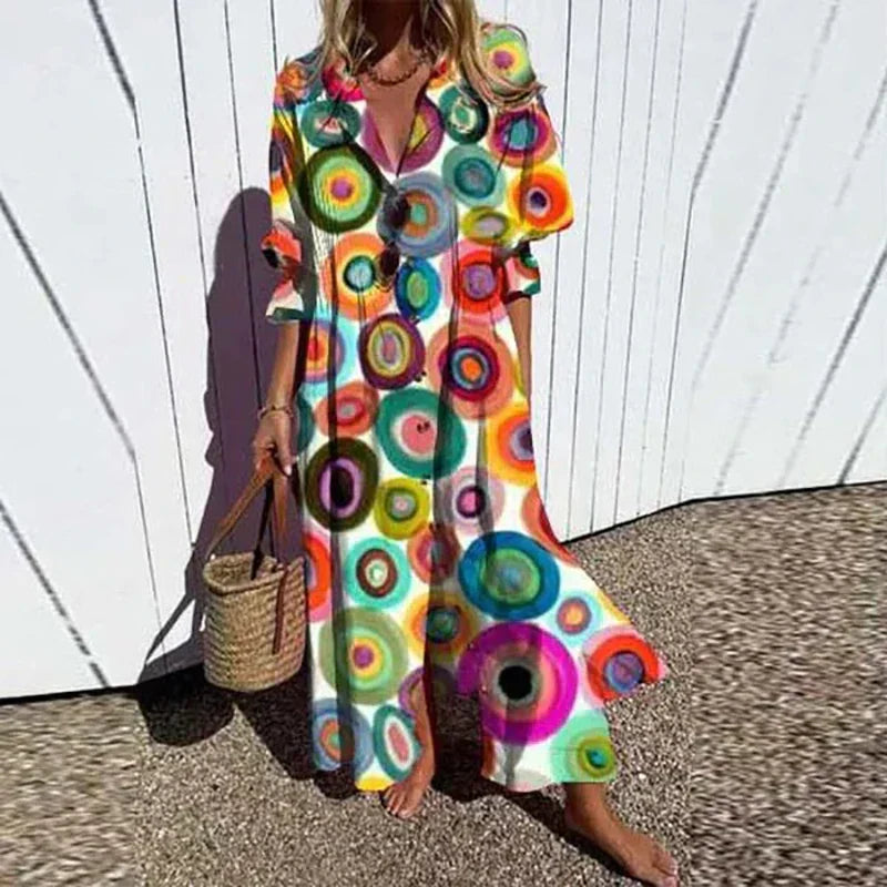 CWJ Eudora™ | Elegante Boho-Jurk
