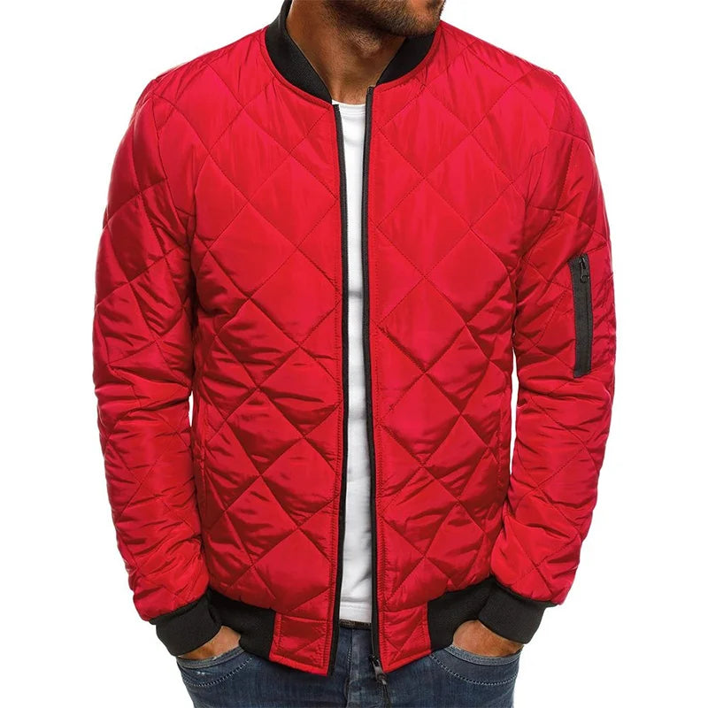 AMBROGIO | VESTE CASUAL DE QUALITÉ SUPÉRIEURE AVEC DESIGN DIAMANT