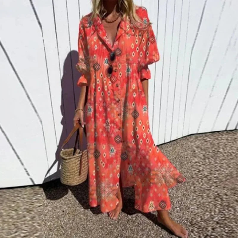 CWJ Eudora™ | Elegante Boho-Jurk