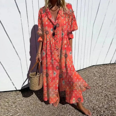 CWJ Eudora™ | Elegante Boho-Jurk