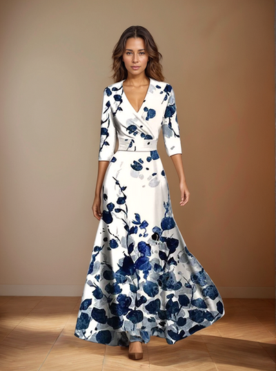 Quendolin | Robe à imprimé floral