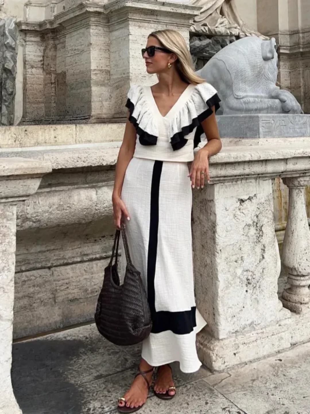 Maya | Ensemble Élégant en Deux Pièces