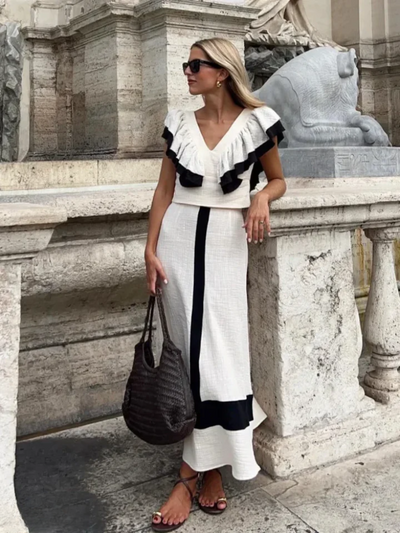 Maya | Ensemble Élégant en Deux Pièces