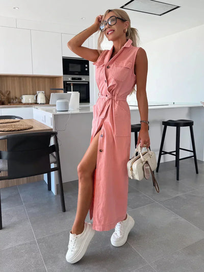 Louisa | Maxi Dress in Denim