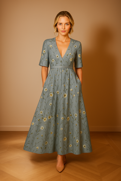 Quendolin | Bloemenprint jurk