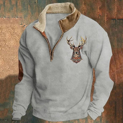 Dirk - Elegante sweater met kwartrits
