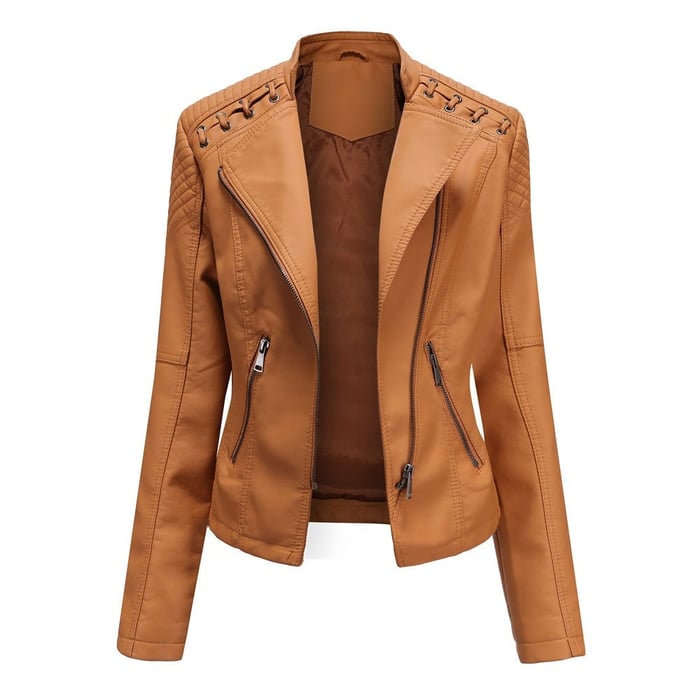 💥Waxed Lambskin Jacket🔥