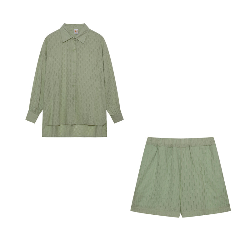 Maud | Ensemble Chemise & Shorts Chic