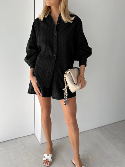 Maud | Ensemble Chemise & Shorts Chic