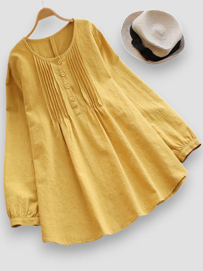 Daria | Blouse Plissée