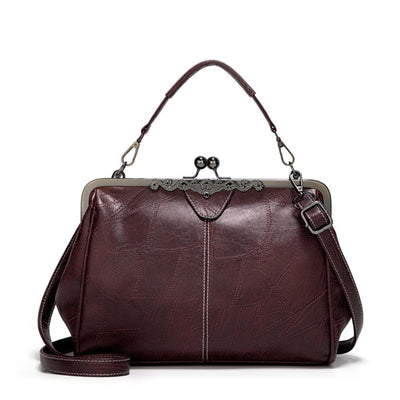 Mila | Timeless vintage bag with elegant flap clasp
