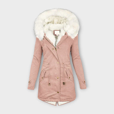 Ivara - Waterproof Winter Jacket with Fur Lining