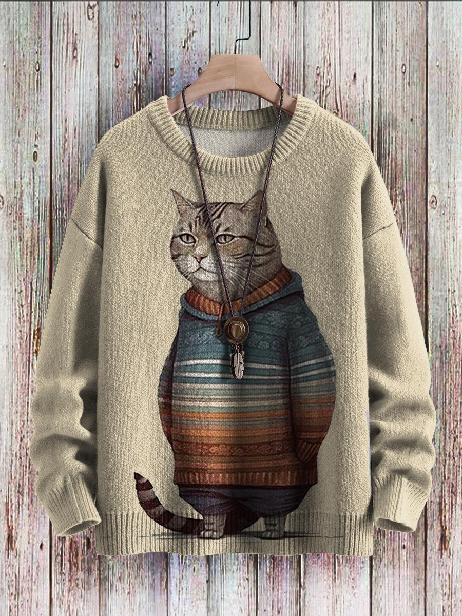 CozyCat™ - Comfortable Jumper with Cute Cat Print
