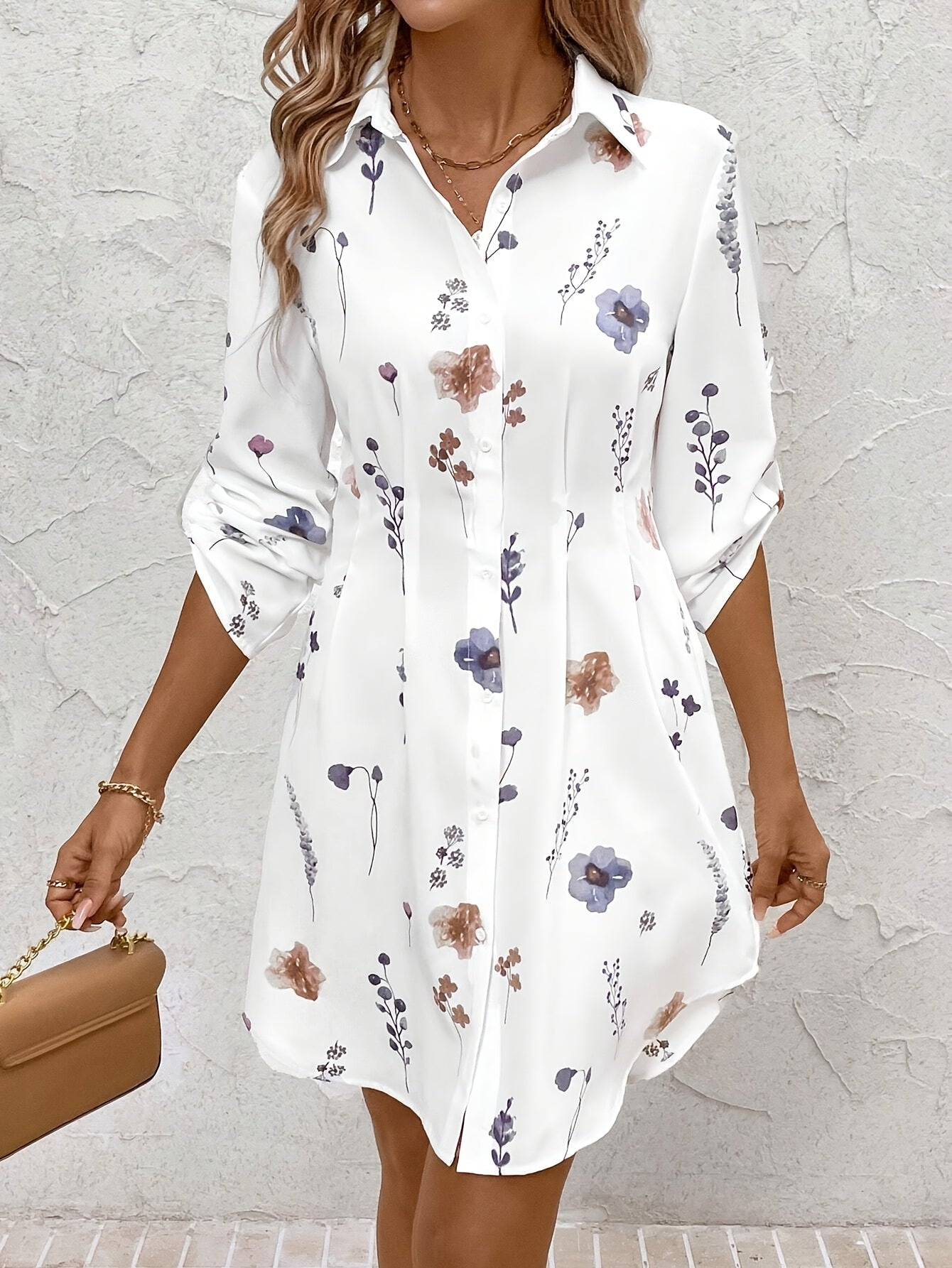 Mayke | Robe Fleurie Élégante