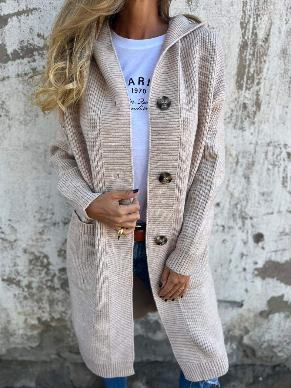 Frieda – Elegant knitted cardigan