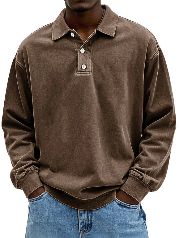 Maxime™ | Vintage Shirt with Long Sleeves