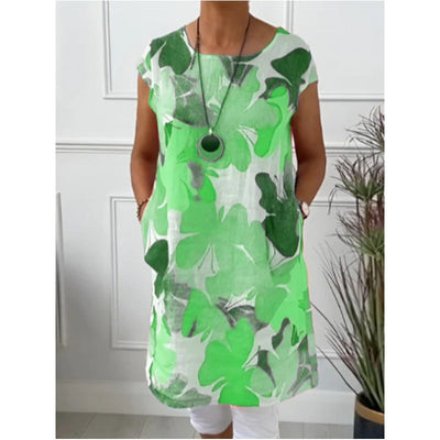 Anita™ | Robe élégante à col rond