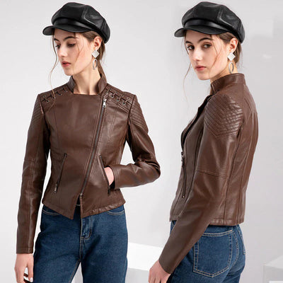 💥Waxed Lambskin Jacket🔥