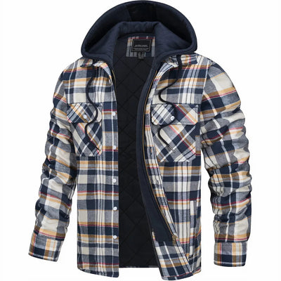 Arend – Warm Men's Coat Made from Premium Wool Blend