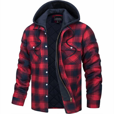 Arend – Warm Men's Coat Made from Premium Wool Blend