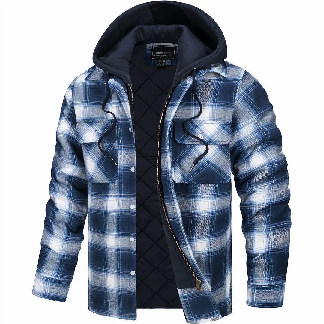 Arend – Warm Men's Coat Made from Premium Wool Blend